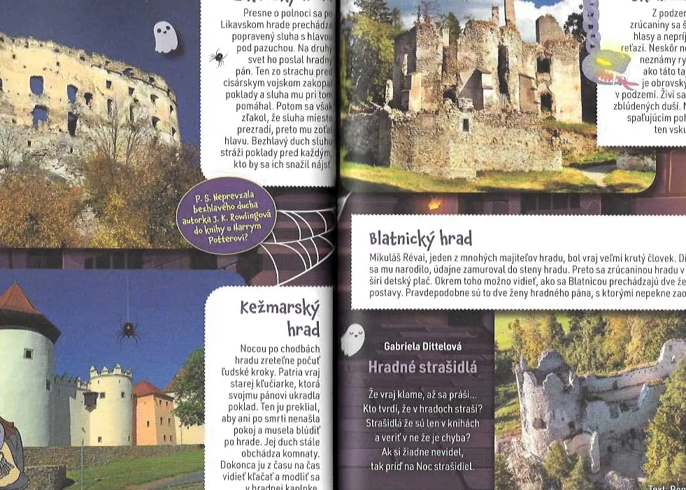 Kniha Tajomstvá slovenských hradov